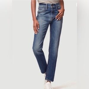 Frame Denim Jeans Size 27, Heritage le Sylvie, Slender Straight Medium Wash